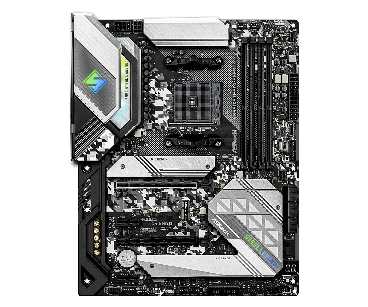 Asrock B550 STEEL LEGEND alaplap