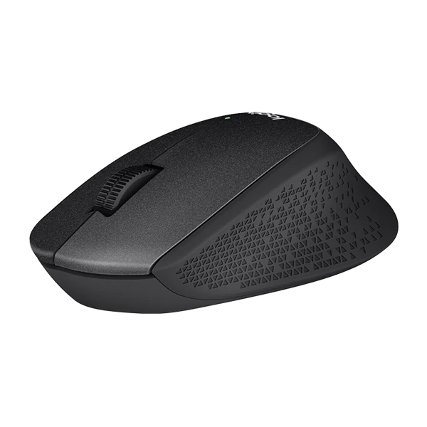 LOGITECH Egér - M330 Silent Plus Vezeték Nélküli Optikai, Fekete