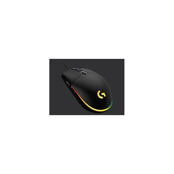 LOGITECH Egér - G102 Lightsync Vezetékes Gaming, Fekete