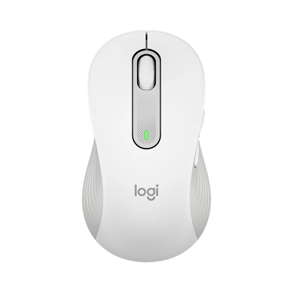 LOGITECH Egér - M650 Signature Vezeték Nélküli Optikai (Large) balkezes, Piszkosfehér