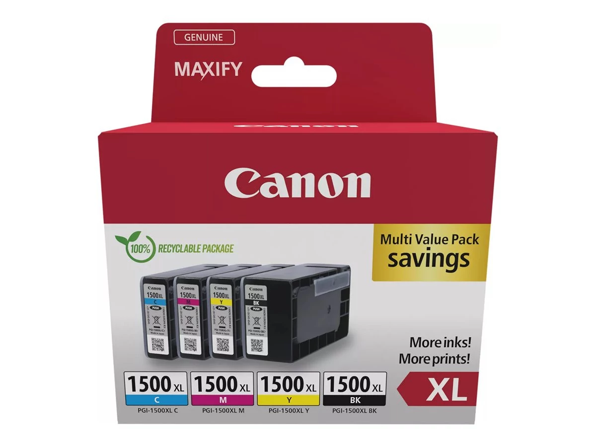 Canon PGI-1500XL Tintapatron Multipack 1x34,7 ml + 3x12 ml Canon