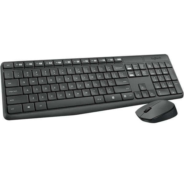 LOGITECH Billentyűzet + egér - MK235 Vezeték Nélküli Combo, HUN