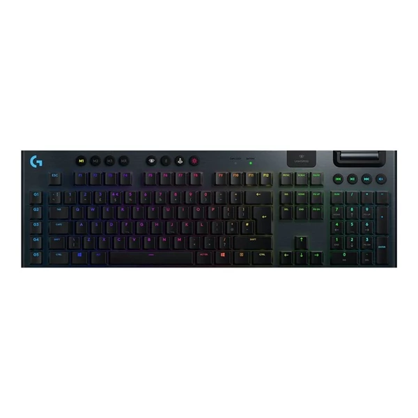 LOGITECH Billentyűzet - G915 Lightspeed RGB Mechanikus Vezeték Nélküli (Clicky), US