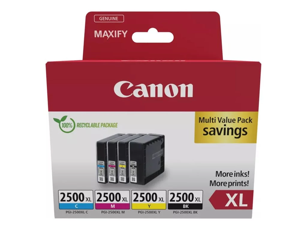 Canon PGI-2500XL Tintapatron Multipack 1x70,9 ml + 3x19,3 ml Canon