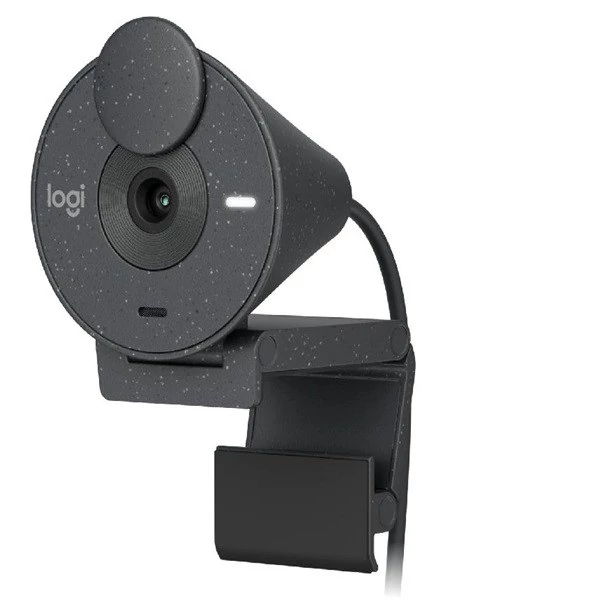 LOGITECH Webkamera - BRIO 300 HD 1080p Mikrofon USB-C, Grafitszürke Logitech