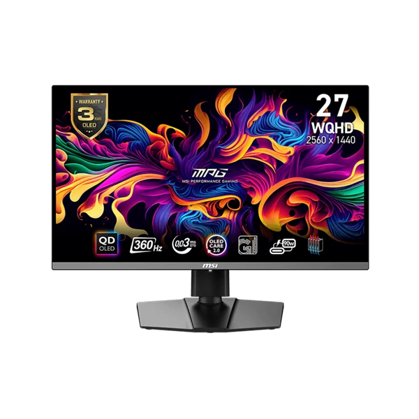 MSI Monitor GAMING MPG 271QRX QD-OLED 26,5