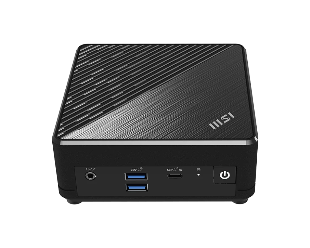 MSI Cubi N ADL-002BEU-BN100XX - Intel N100 fekete barebone mini PC