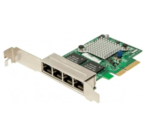 Supermicro Std LP 4-port GbE RJ45, Intel i350