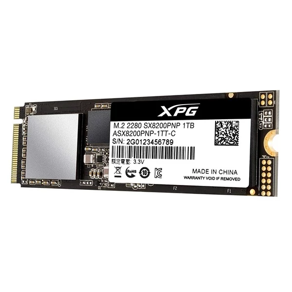 ADATA SSD M.2 2280 NVMe Gen3x4 1TB SX8200