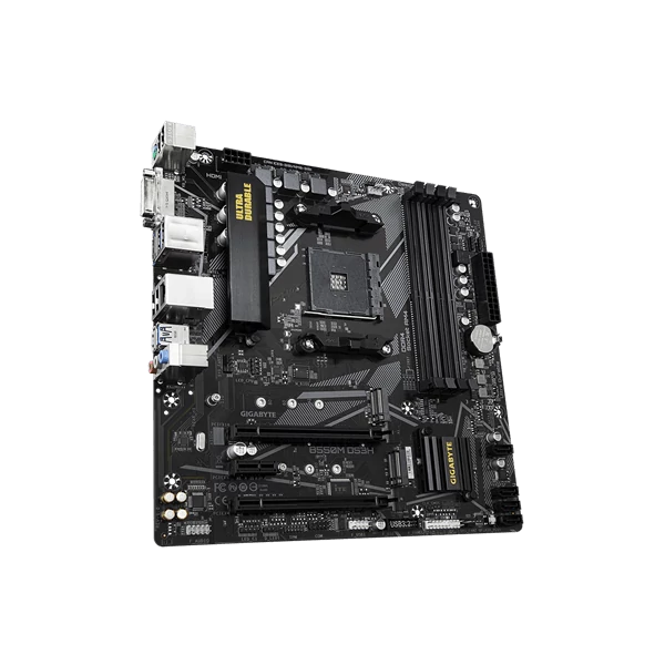 GIGABYTE Alaplap AM4 B550M DS3H AMD B550, mATX