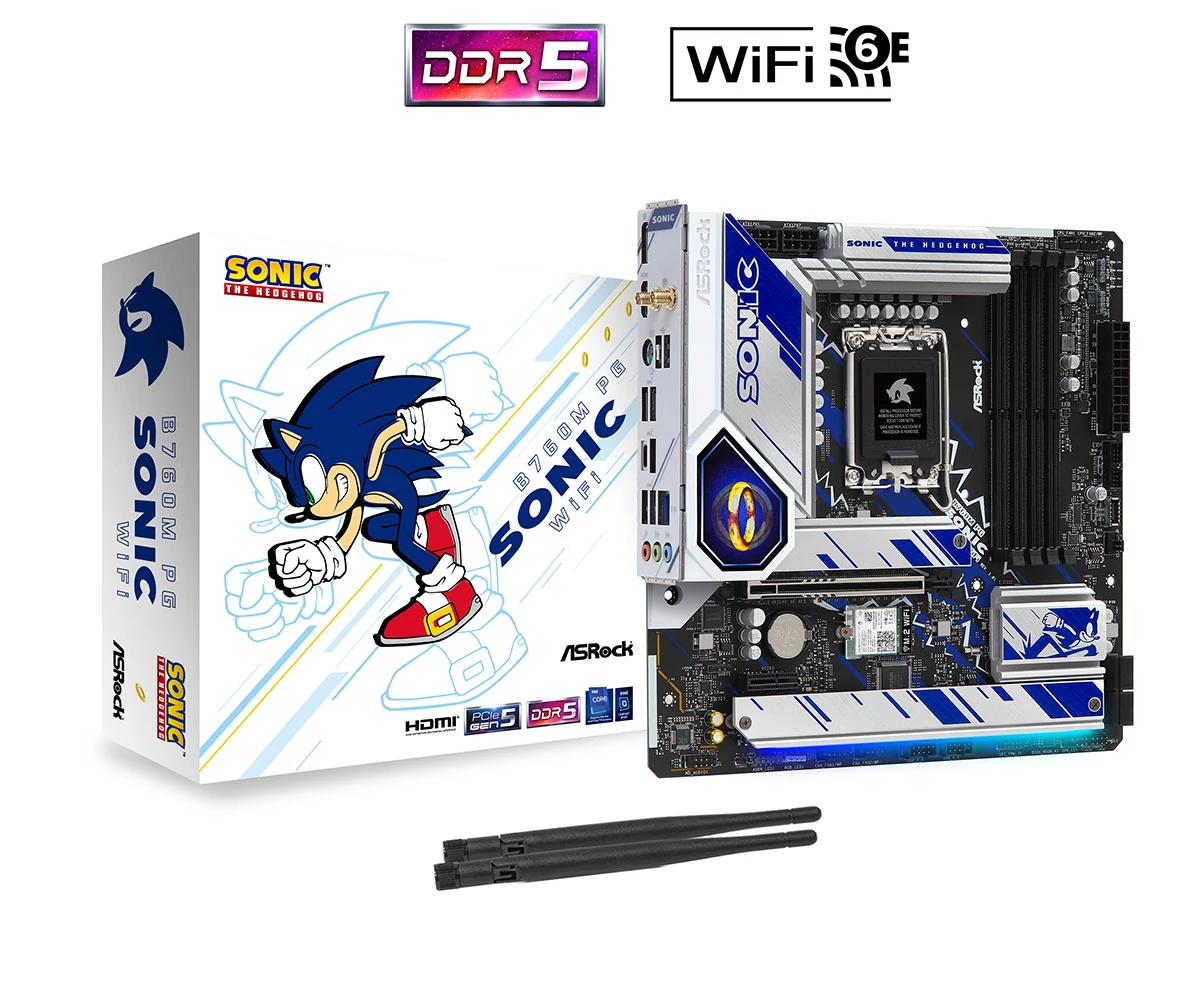 ASRock LGA1700 B760M PG SONIC WIFI alaplap