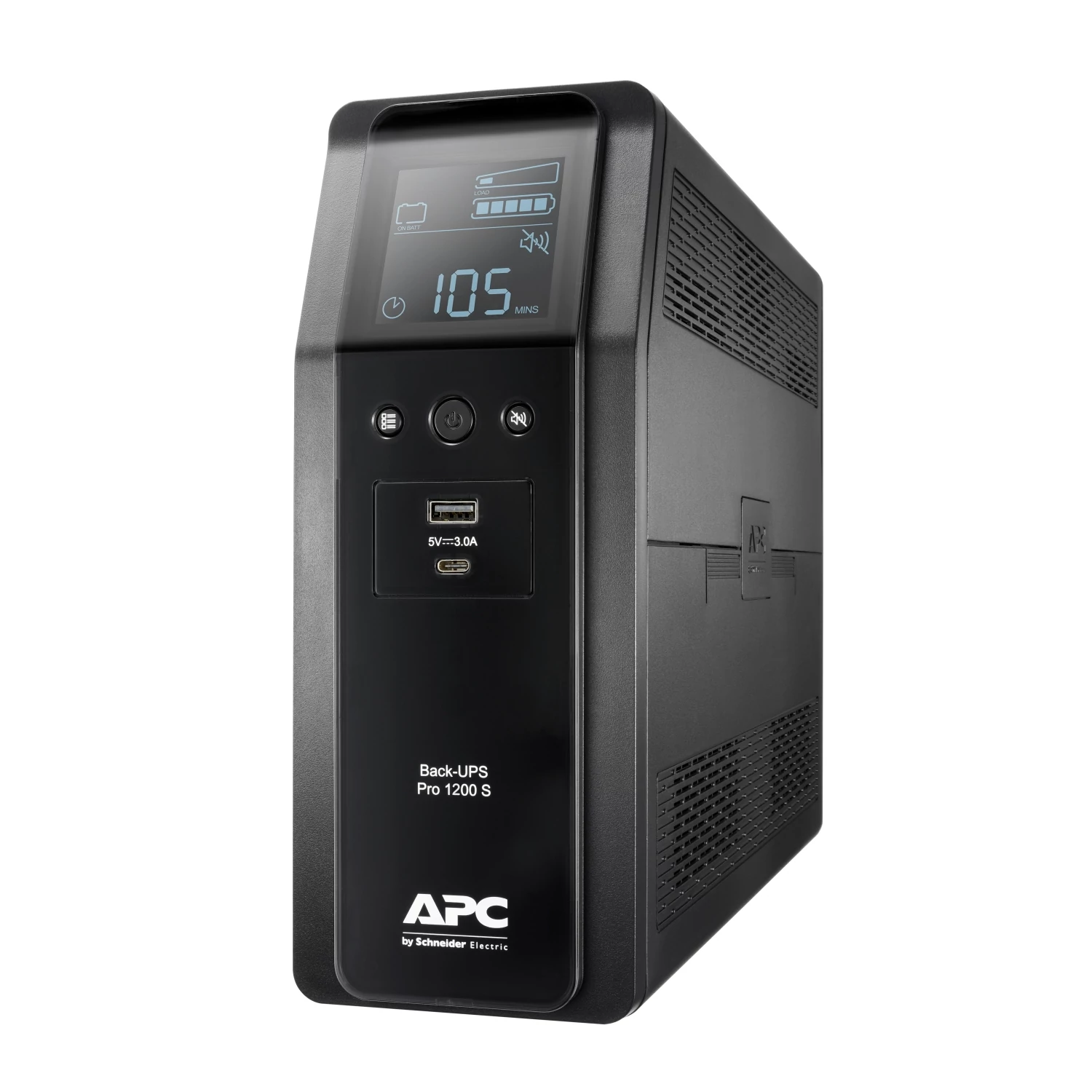 APC Back UPS Pro BR 1200VA Tiszta Szinusz 8 Kimenet AVR LCD