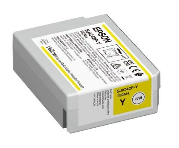 Epson C4000 Patron Yellow 50ml /orig/