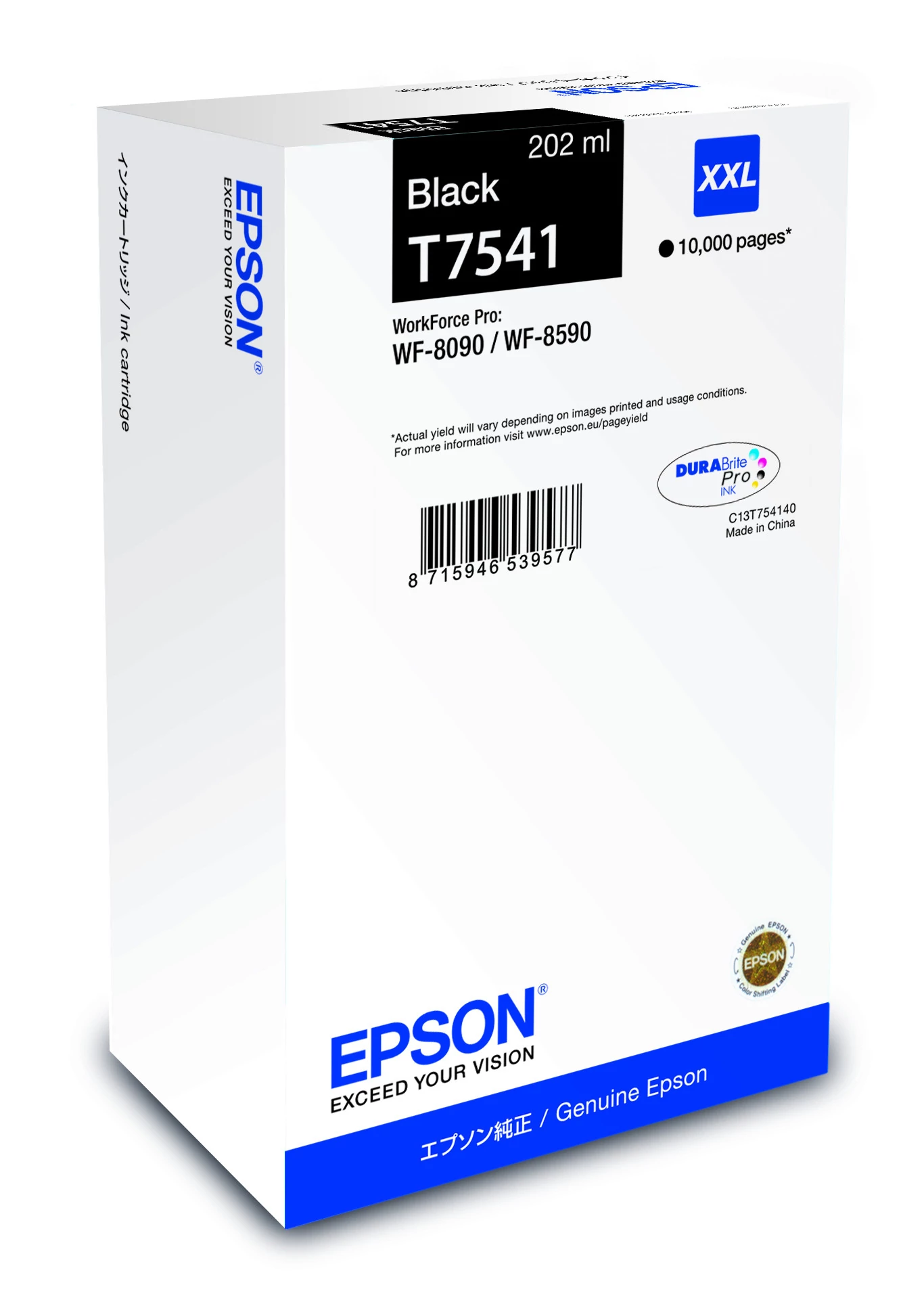 Epson T7541 Patron Bk 10K  /o/ Epson