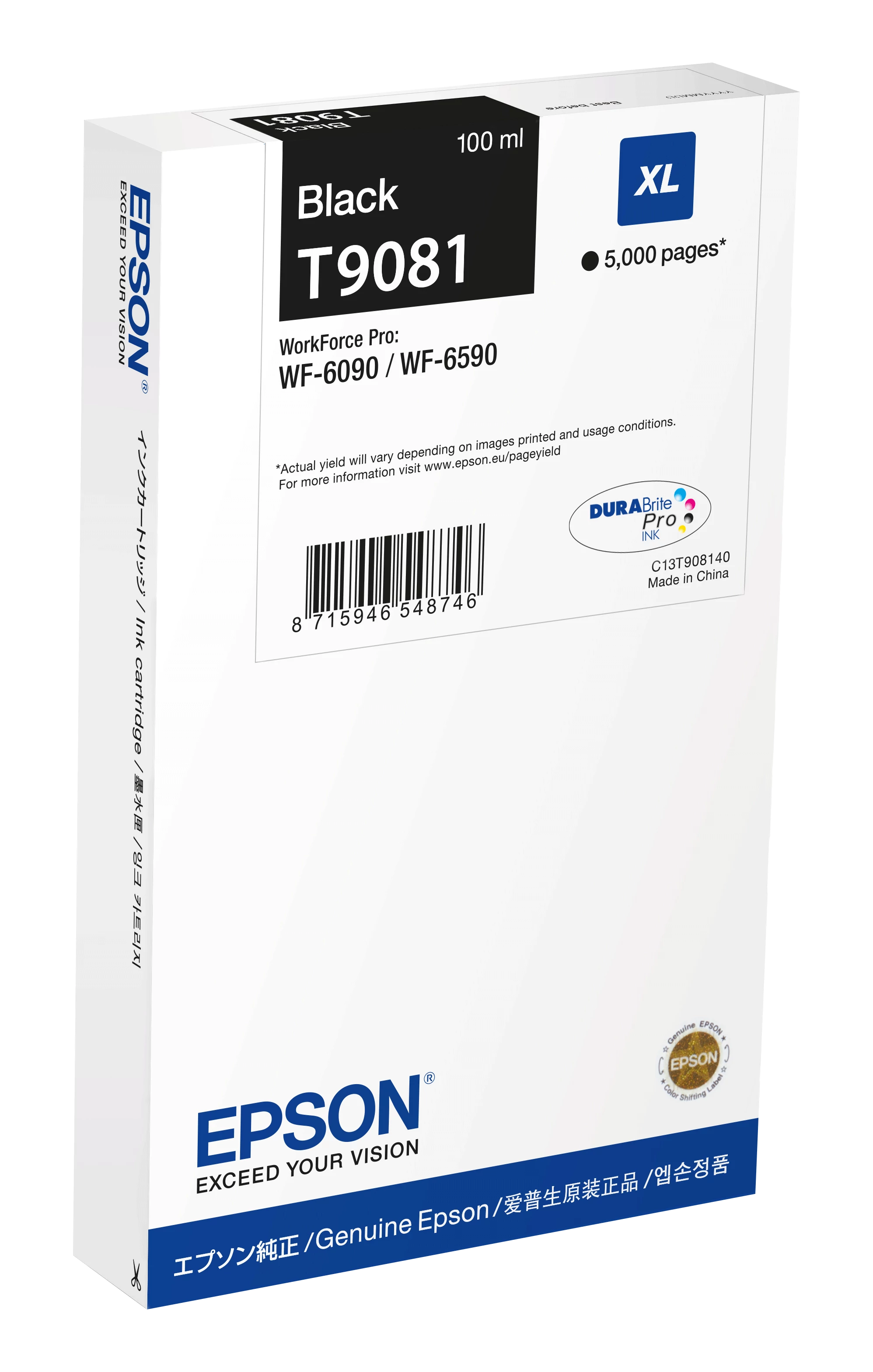 Epson T9081 Patron Black 5K /o/ Epson