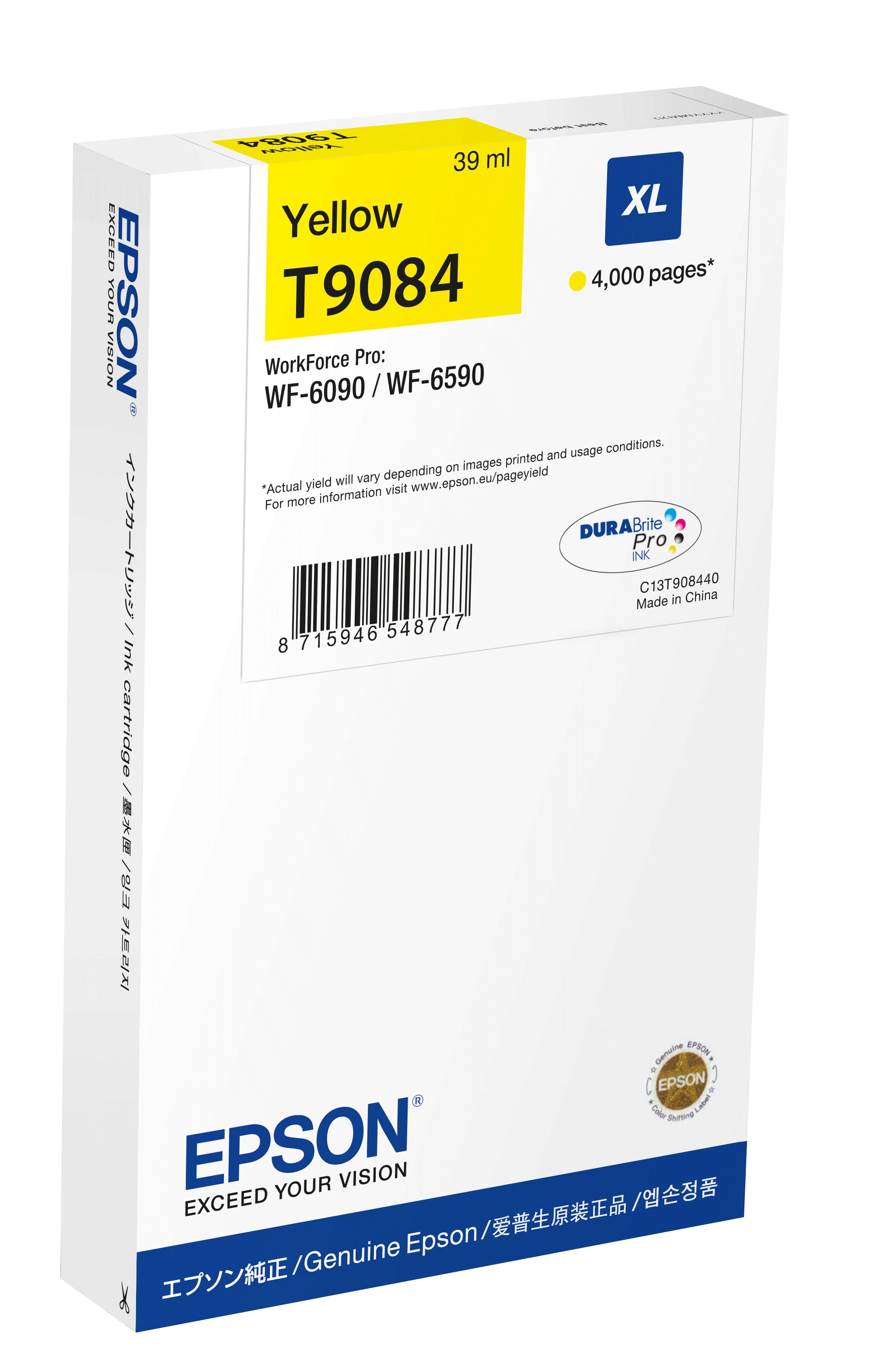 Epson T9084 Patron Yellow 4K /o/ Epson