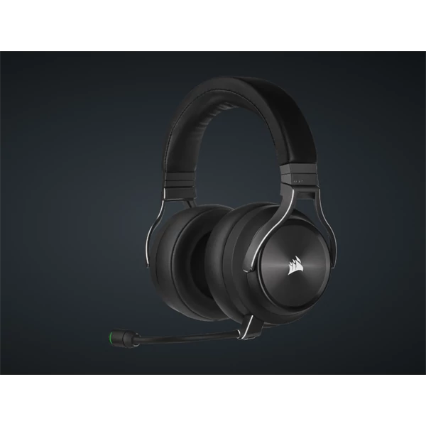 CORSAIR Vezetékes / Vezeték Nélküli Headset, VIRTUOSO RGB WIRELESS XT, Dolby Atmos, fekete Corsair