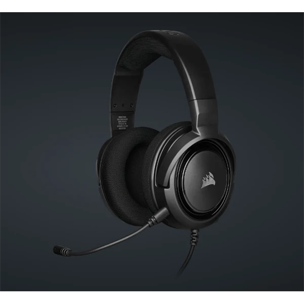 CORSAIR Vezetékes Headset, HS35 Gaming, Zajszűrő, USB, fekete Corsair