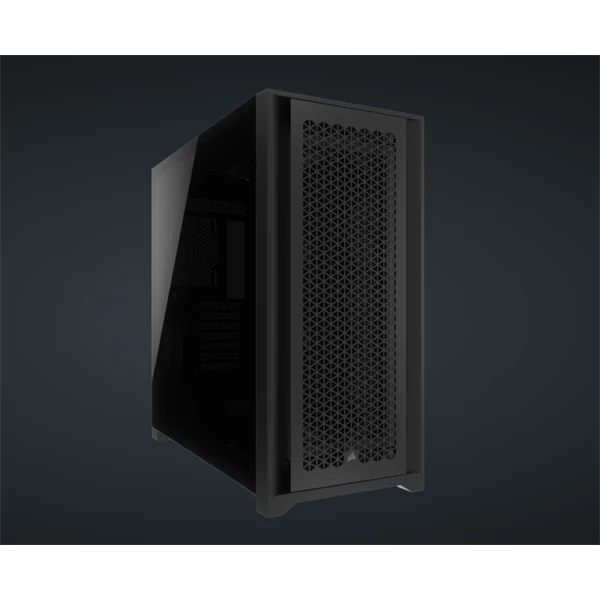 CORSAIR Ház 5000D CORE AIRFLOW, Tápegység nélkül, Edzett Üveg, fekete Corsair