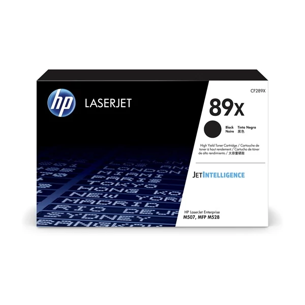 HP Toner (89X) CF289X fekete 10000 / oldal M507 / M528