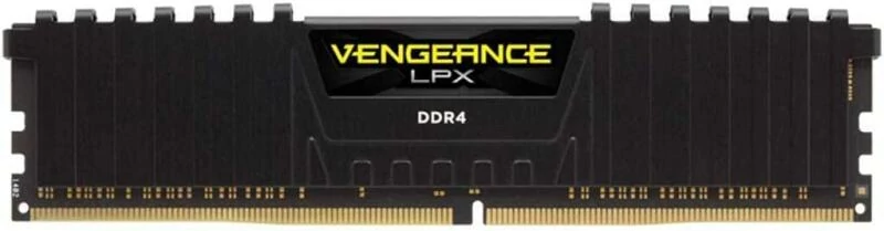 CORSAIR DDR4 16GB (1x16GB) 3200MHz Vengeance LPX RAM, Fekete