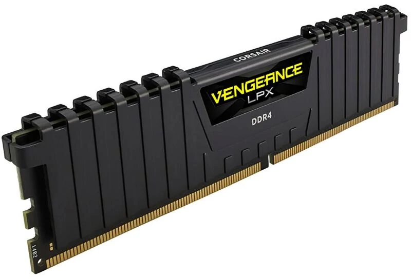 CORSAIR DDR4 32GB (2x16GB) 3200MHz Vengeance LPX RAM, Fekete