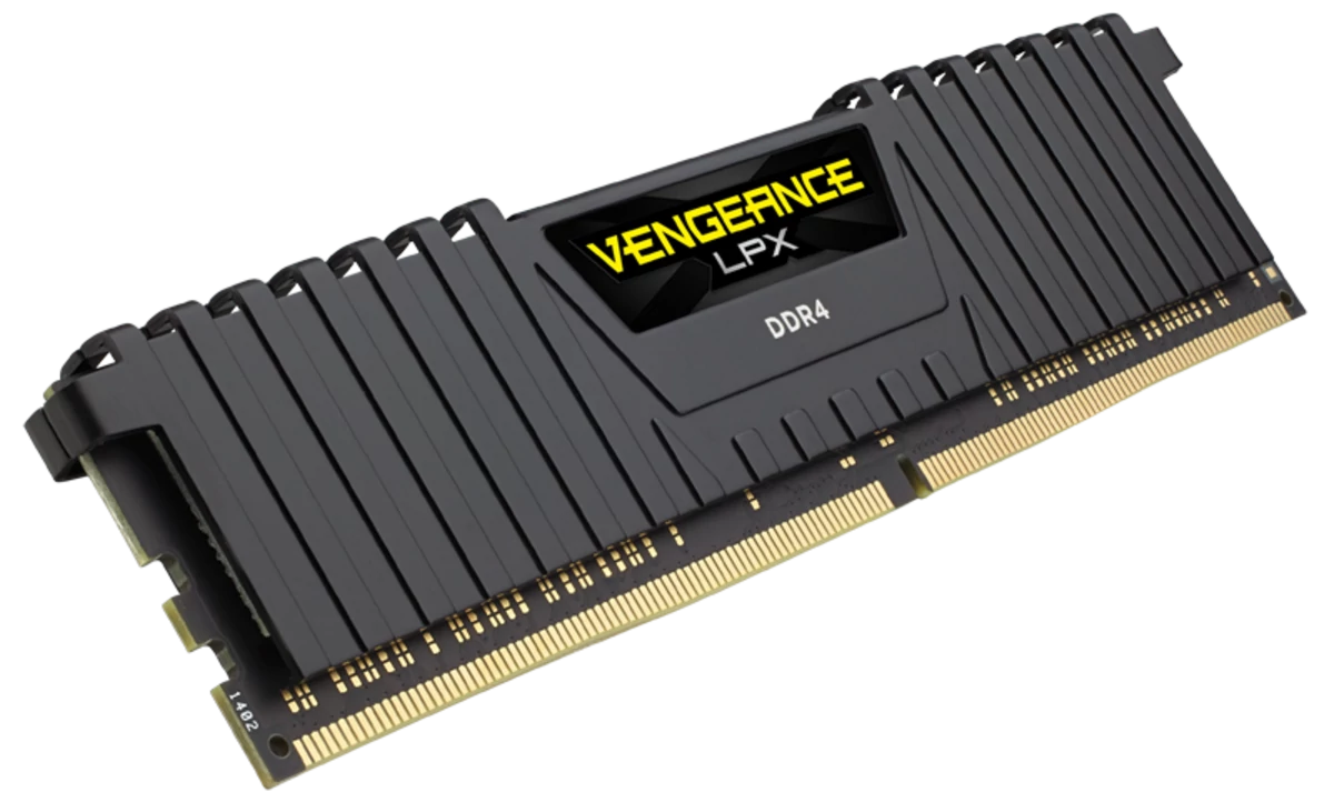 CORSAIR Vengeance LPX Fekete DDR4, 3600MHz 8GB (1x8GB) memória