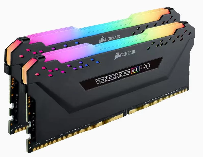 CORSAIR Vengeance RGB Pro Fekete DDR4, 2666MHz 32GB (2 x 16GB) memória