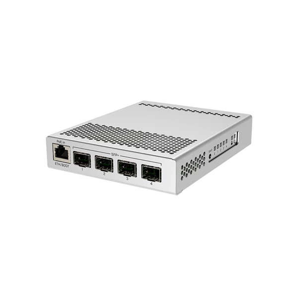 MIKROTIK Cloud Router Switch 1x1000Mbps + 4x10Gbit SFP + , Menedzselhető, Asztali - CRS305-1G-4S + IN