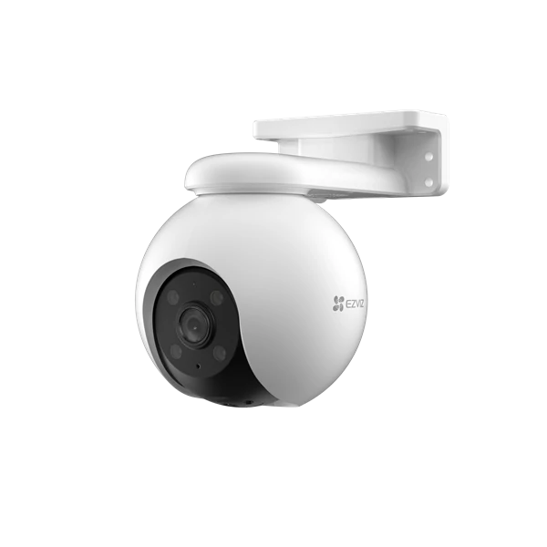 EZVIZ H8 PRO 2K 3MP kültéri kamera, színes éjszakai látás, 360° panoráma lefedettség, automatikus követés mikroSD 512GB EZVIZ