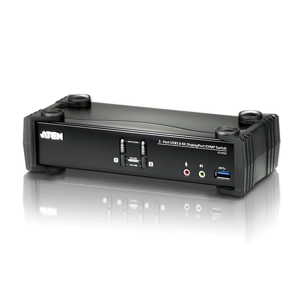 ATEN KVM Switch 2 PC USB 3.0 DisplayPort