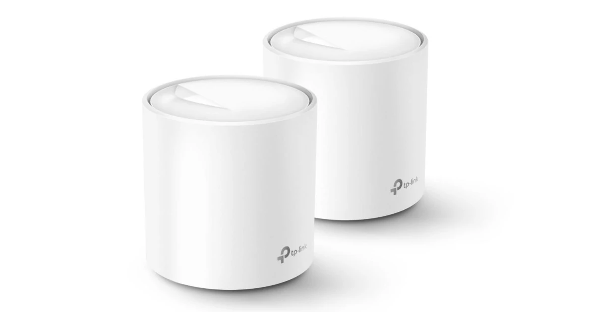 TP-LINK Deco X60(2-pack) AX3000 egész otthont lefedő Mesh Wi-Fi 6 rendszer