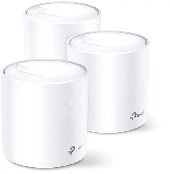 TP-LINK Deco X60(3-pack) AX3000 egész otthont lefedő Mesh Wi-Fi 6 rendszer