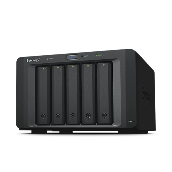 SYNOLOGY NAS 5 fiókos DX517 Bővítő egység 1xeSATA Synology