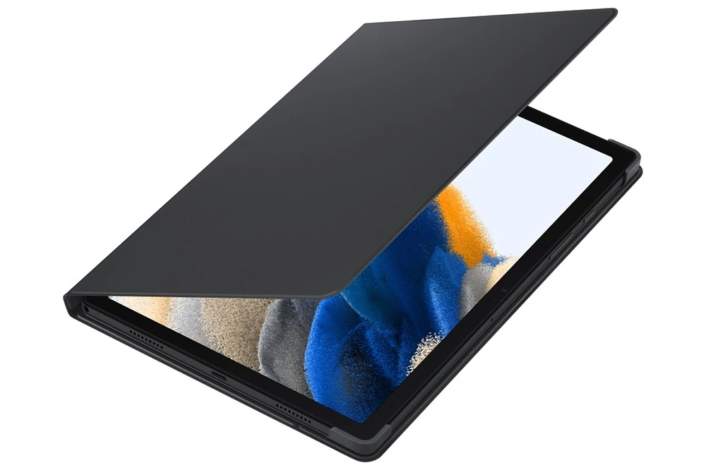 Samsung tab a8 könyvtok, dark gray