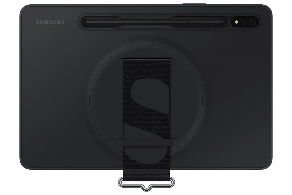 Samsung tab s8 strap cover, black