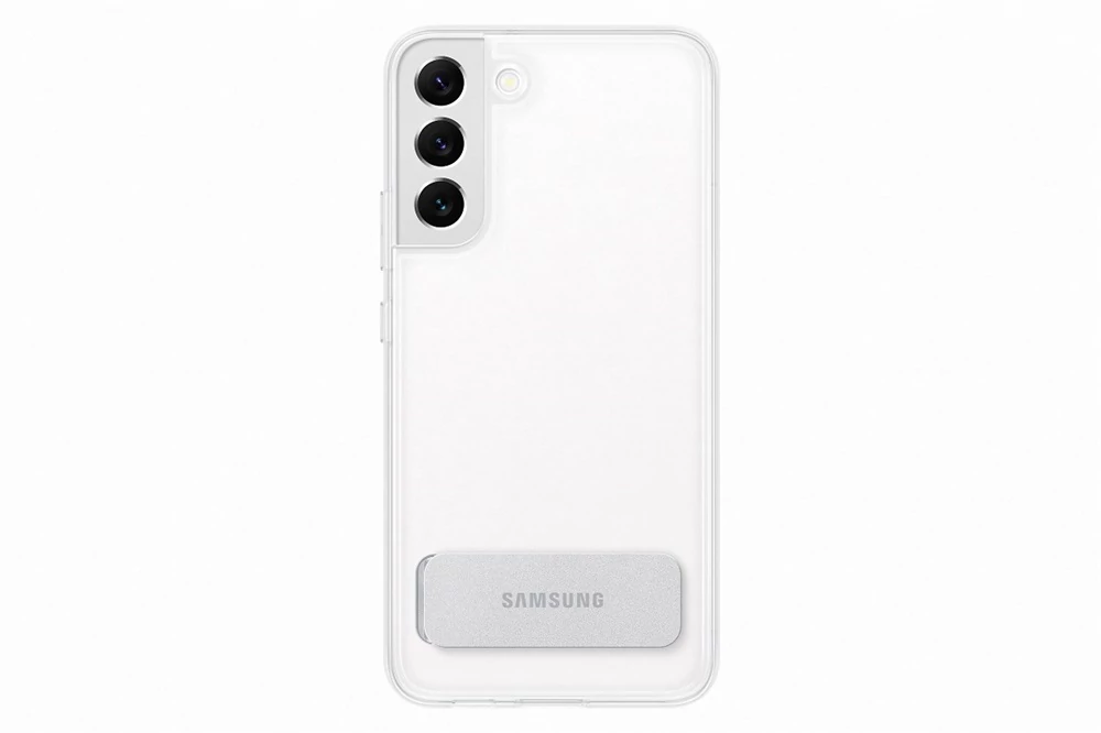 Samsung galaxy s22+ clear standing cover, transparent