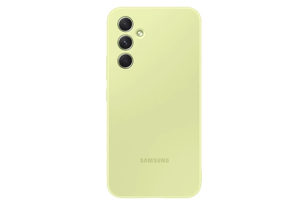 Samsung a54 silicone case, lime