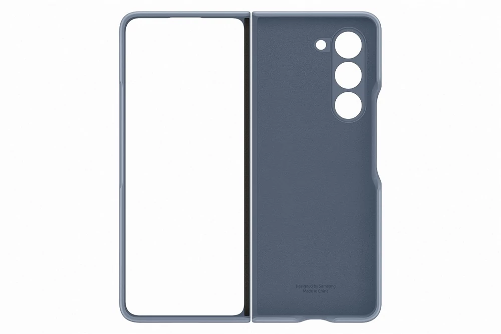 Samsung galaxy fold5 eco-leather case, blue