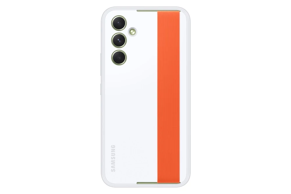 Samsung a54 haze grip case, white