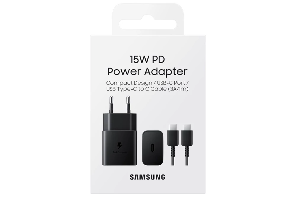 Samsung 15w power adapter, black