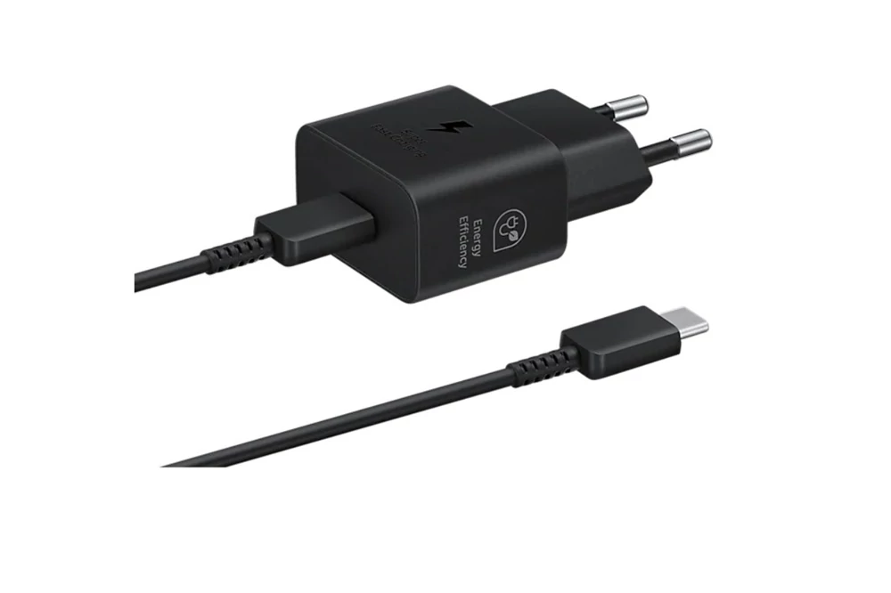 Samsung 25w power adapter, black