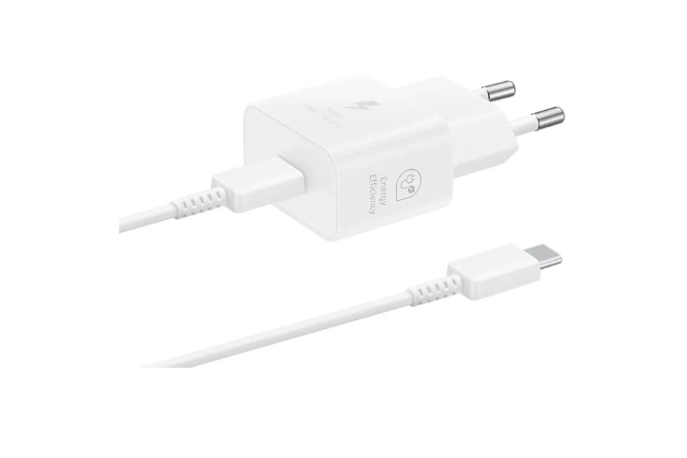 Samsung 25w power adapter, white