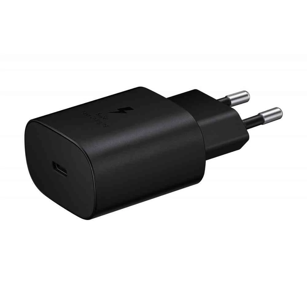 Samsung hálózati töltő adapter (25w) fekete