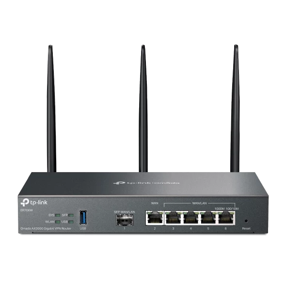 TP-Link ER706W Omada AX3000 Gigabit VPN Router