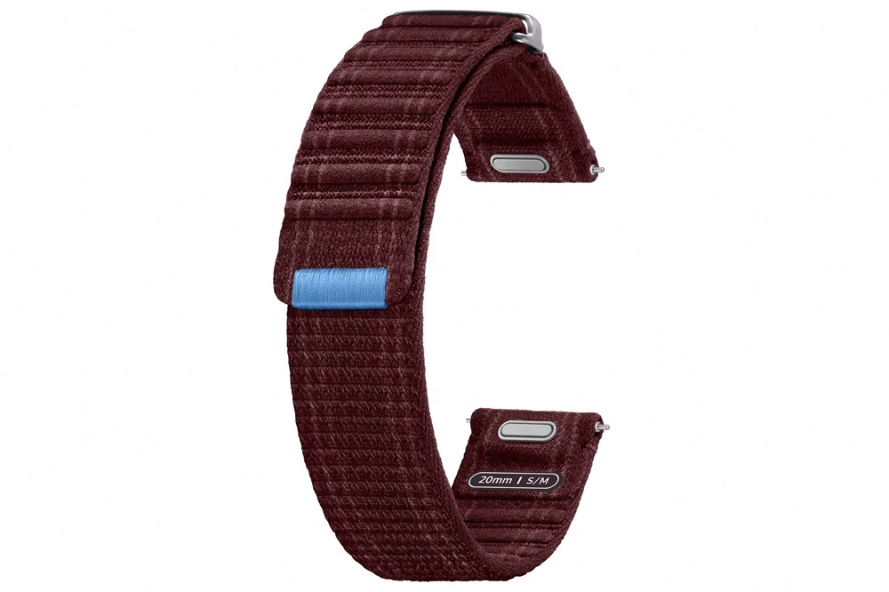 Samsung galaxy watch7 fabric band (s / m), burgundy