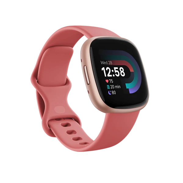 FITBIT Versa 4 okosóra (Pink Sand / Copper Rose Aluminium) FITBIT