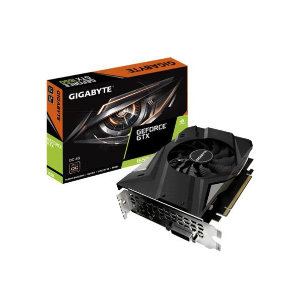 GIGABYTE Videokártya PCI-Ex16x nVIDIA GTX 1650 4GB DDR6 OC Gigabyte