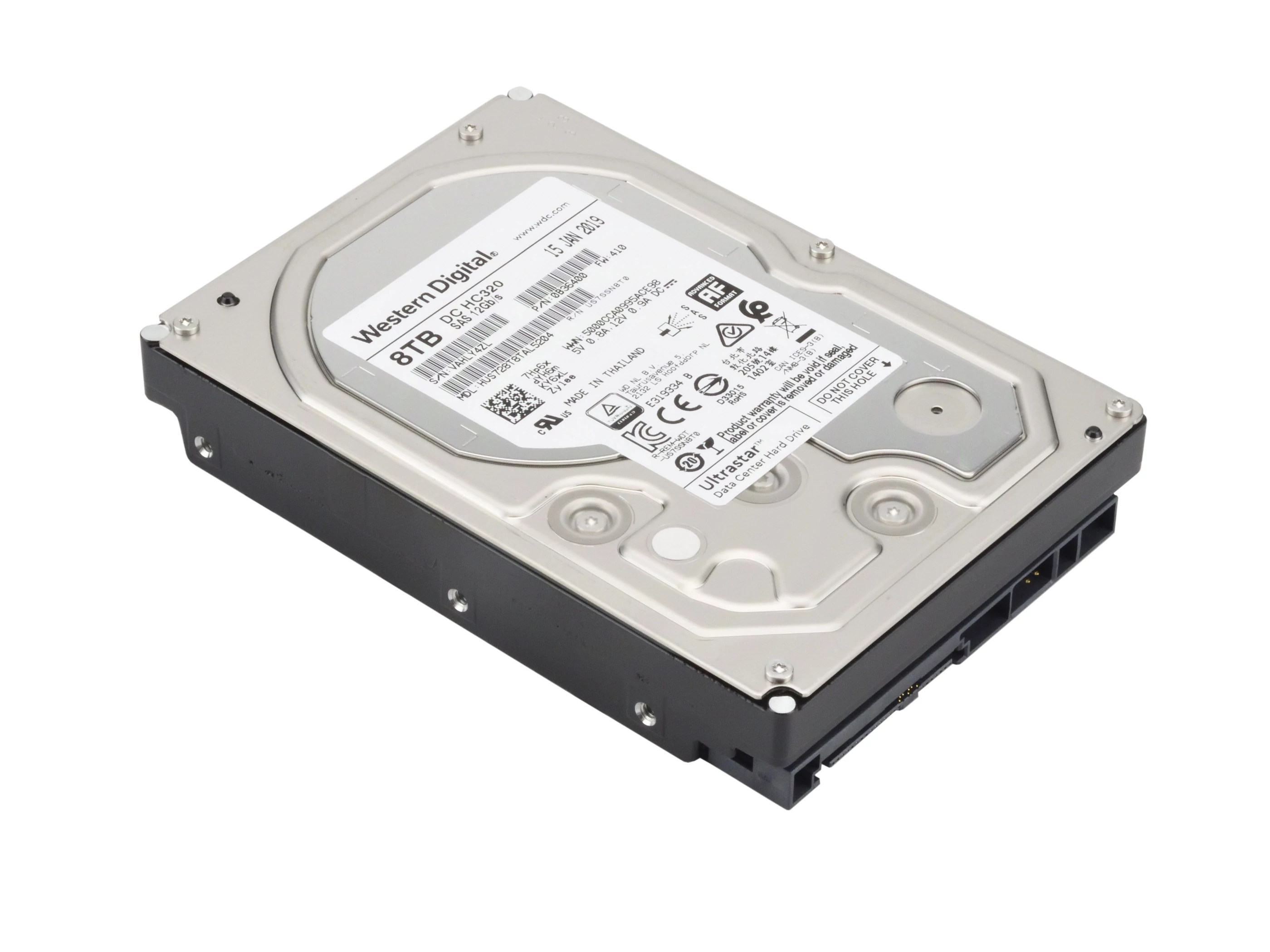 Supermicro WD/HGST HDD Server 8TB 3.5