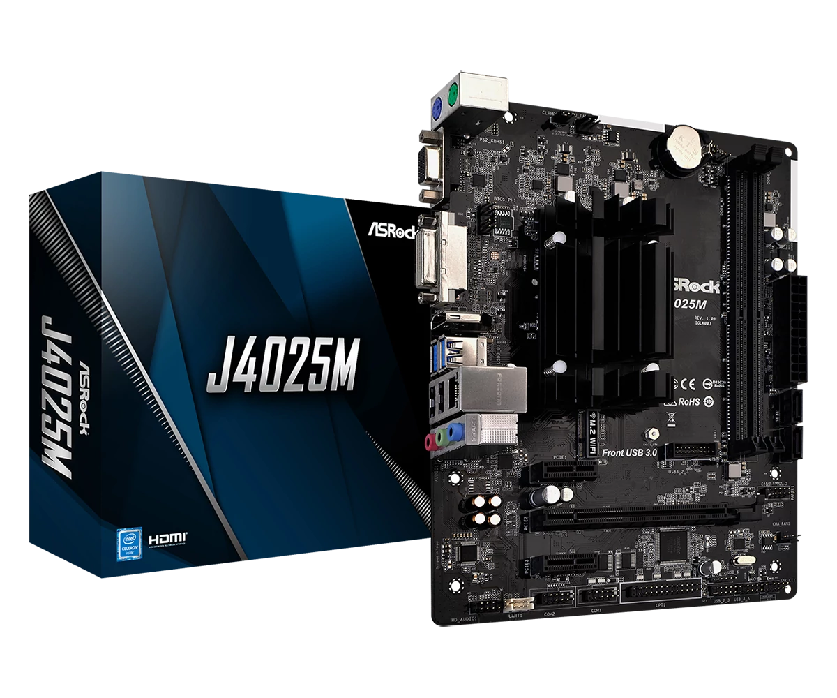 ASRock J4025M alaplap